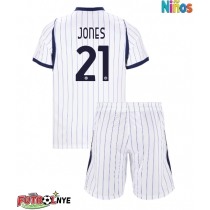 Camiseta Inter Milan Curtis Jones #21 Visitante Equipación para niños 2026-27 manga corta (+ pantalones cortos)